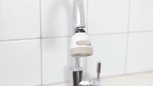 Sambungan Kran Wastafel Cuci Piring Shower 360 Derajat 3 Mode Spray - Turbo Faucet Sprayer Rotasi 360