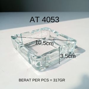 G219 ASBAK KACA TEBAL ASBAK ROKOK SEGI TEMPAT ROKOK ASBAK CAFE ASBAK HOTEL AT 4053