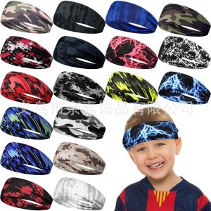 Fashion Fashion Adolescent Girl Kids Fitness Guide Sweat Anti-Sweat Band Sports Sweat-Absorbent Hair Band Head Protection Belt