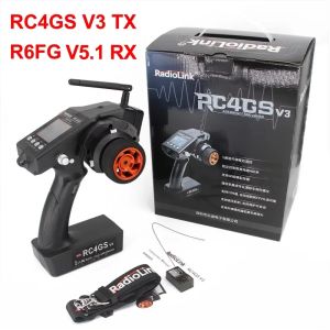 RadioLink RC4GS V3 5CH 5 Channel Transmitter 2.4G R4FGM R6F R6FG Gyro Receiver for RC Car Crawler Boat Vehicle Model Toy Parts