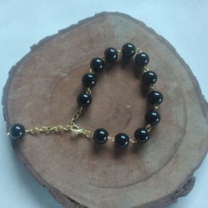 Gelang Wanita Mote Mutiara Hitam Putih