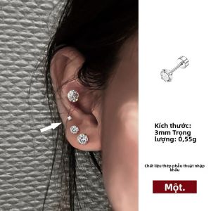 Lnieer | Trang Sức Xỏ Tai Bằng Titanium Y Tế Không Dễ Gây Dị Ứng