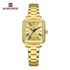 Naviforce | NAVIFORCE New Original Luxury 2025 Watches For Women 30m Waterproof Quartz Stainless Steel Fashion Ladies Watch Relogio Feminino