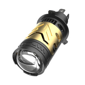 KEVANLY | 2PCS/Set 45W H4 LED Headlight Bulb Projector Lens Canbus Super Bright 6000K White Turbo Fan LED Headlight For Cars/Motorcycles