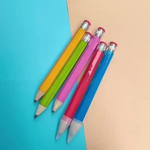 DreamBaby Pensil Kayu Besar Mainan Edukasi: Alat Peraga Pensil Jumbo Dekorasi Kamar