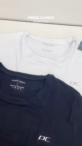 (2 Pieces) Cotton Elastane Pierre Cardin Mens Round Neck T-Shirt - PT9117-2RN