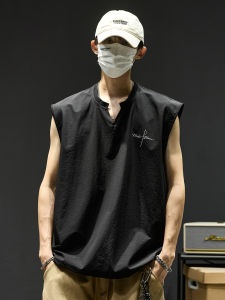 SZON | Summer Breathable V-Neck Sleeveless T-Shirt Vest
