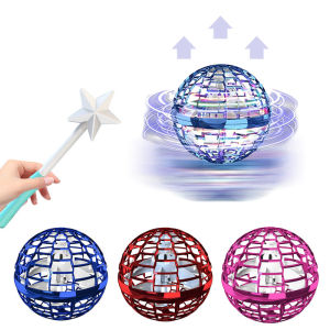 Rabbite Flying Spinner Boomerang Magic Mini Drone UFO Toys for Kids Hand Controlled Operated Ball Popular Gift