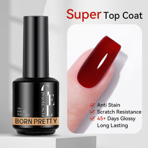 BORN PRETTY | BORN PRETTY 15ML 1/2Pcs Base Gel Super Top Coat for Long Lasting Manicure Soak Off UV LED Gel Polish Function Gel Nail Polish