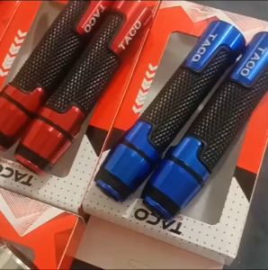 Handgrip Motor Taco Premium 619 yy-010 Hanfat Jalu CNC Handfat Universal Semua Motor Nmax Aerox Pcx Adv Vario R15 Cbr150r Ninja