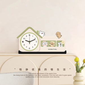 Đồng Hồ Trang Trí Tường Card Yue Thời Trang Hiện Đại Không Dây Chạy Bằng Pin Đồng Hồ Trang Trí Phòng Khách Nhà Hàng Không Tiếng Ồn Không Cần Khoan