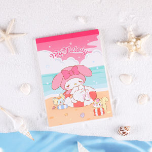 Adorable Meletti Wireless Glue Binding Notebook Student Math Notes Drawing Book Cute B6 New Model School Supplies