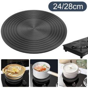 Heat Diffuser Plate Aluminum Alloy Food Defrosting Tray Kitchen Flame Guard Simmer Plate Double-Sided Non-Slip Induction