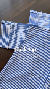 MAJA elodi top kemeja wanita lengan pendek