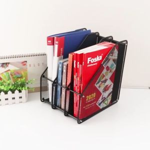 Khay đựng tài liệu để bàn  3 ngăn kệ tài liệu văn phòng bằng thép cao cấp lắp ráp tiện lợi