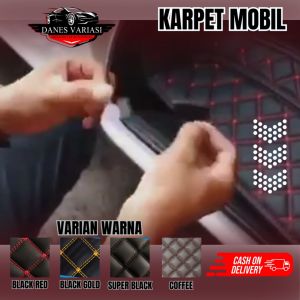 Karpet Mobil Custom Fit tipe Mobil All New Xenia 2016-2019 Full bagasi Karpet Mobil Merk Haima Fullset Bagasi Aksesories Interior Alas Cover Mobil Karpet dengan motif mewah elegan Bisa COD