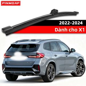 PINMOAP Phía Sau Kính Chắn Gió Gạt Nước Cho Xe BMW X1 2022-2024 Mọi Thời Tiết Liền Mạch Xe Phía Sau Cửa Sổ Gạt Nước Thay Thế 1PC