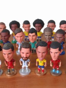 Bộ Mô Hình Bóng Đá Mini Của Các Ngôi Sao CR7 Messi Neymar Mbappe Ronaldo Nhỏ Đồ Chơi Thể Thao Quà Tặng Cho Người Hâm Mộ