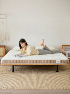 Natural Latex S-shape Jute 3D Breathable Hard Mattress