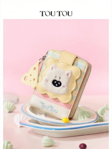 TOUTOU | Cute Dog Pattern Wallet for Girls