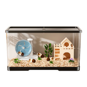HUICHONG | Large Space Luxury Hamster Cage Anti-Bite Transparent Habitat