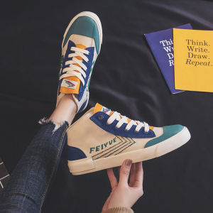 Dafu Flying High Spring High Top Canvas Shoes Retro Sports Casual Street Style Couple Board Shoes Breathable Lace up Sneakers