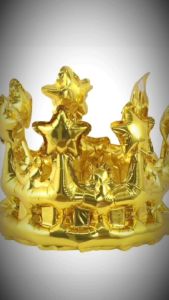 Balon MAHKOTA RAJA / Balon Foil Crown Mahkota