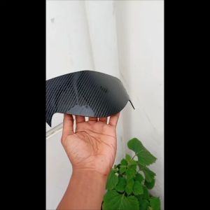 VISOR CARBON MIO SMILE SUPRA X 125 LAMA BAHAN FULL AKRILIK ZM55