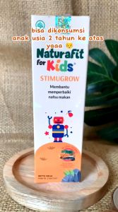 Naturafit Fot Kids Stimugrow Madu Plus Menambah Dan Memperbaiki Nafsu Makan Anak