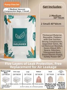 youqin | Travel Specialized Vacuum Compression Bag for Clothes Quilt Down Jacket