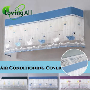 Air Conditioner Dust Cover Anti-dust Wall Mounted Protective Cover Washable Home Textil