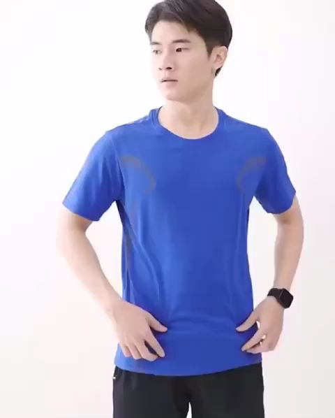 Áo Nam Thể thao thun lạnh , Áo phông thể thao nam cộc tay siêu co giãn -DH Sport