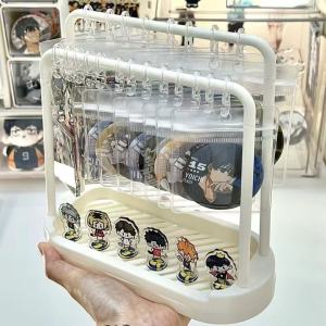 Japanese Ins High-Precision Good Goods Storage Mini Bar Jili Brand Display Stand Desktop Simple Jewelry Ornament Storage Stand