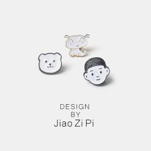 Big Face Brooch ~ Cute New Japanese Style Ins Trendy Stylish Easiest for Match Collar Pin Trendy Couple Badge Accessories Sweet