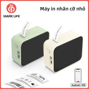 Máy In Nhiệt Di Động Mini Marklife P15 Không Mực Kết Nối Bluetooth Máy Dán Nhãn Máy In Nhãn Dán Dùng Cho Gia Đình