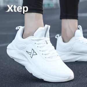 XTEP | Waterproof Soft-bottom Running Shoes White