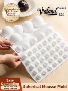 zber | Food Grade Small Spherical Mousse Cake Baking Mold