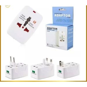 Colokan Kaki Tiga Internasional Travel adapter Perlengkapan Haji dan Umroh