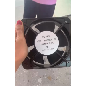 พัดลม 6นิ้ว 12V DC 1.2A พัดลมระบายอากาศ พัดลม12โวลต์ เสียงเบา ลมแรง พร้อมส่งจากไทย