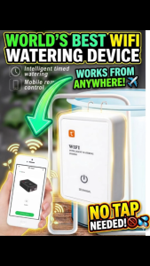 [SG Stock] Smart WiFi Automatic Watering System | Tuya App Remote Control | Intelligent Drip Irrigation Kit for 16 Plants | USB-C Powered Garden Watering Device