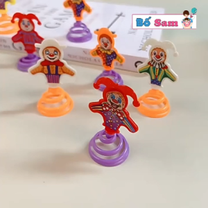 SET 10 Chú hề lò xo đồ chơi thú nhún vui nhộn cho bé Shop Bố Sam