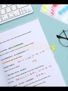 Map Transparan Dokumen Peralatan Kantor Sekolah Map Plastik A4 Plastik Jilid Serbaguna Tempat Penyimpanan File Kertas Organizer Berkas Clip Kertas