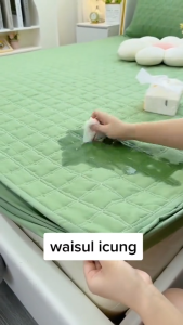 Sunfay【100% Waterproof】Sempurna Sprei Waterproof anti ompol anti tahan air Viral Seprei Adem full Karet 200x200 180x200 160x200 120x200 90x200