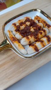 1 Bks Otak Otak Mentah Chilli Oil Isi 7Pcs Cemilan