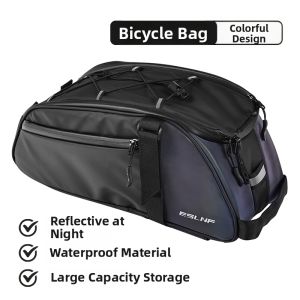 DEROACE | High Capacity Outdoor Cycling Rack Bag Reflective
