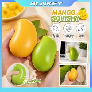 HLINKEY Hot Sale Mango Squishy Ball Slow Rising Stress Relief Toy Office Desk Relaxation Fidget Toy