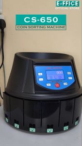 Effice Depot -  CS-650 Coin Sorting Machine / Coin Sorter
