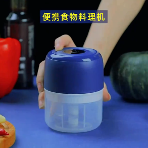 250ml Electric grinder mini blender garlic grinder wireless mini crusher shredder USB charging grinder crush garlic ginger and pepper