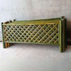 Rustic Climbing Bamboo Fence For Garden Yard Enclosure