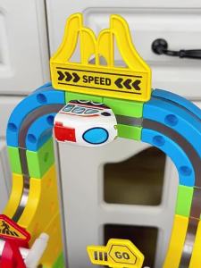 BABYSHOME | Magnetic Train Building Intelligent Educational Toy